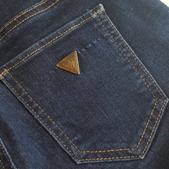 GUESS Power Skinny Jeans - Dark - Picture 7 of 15